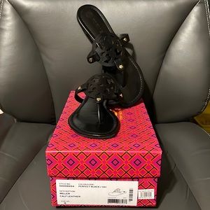 Tory Burch Miller Perfect Black Sandal
